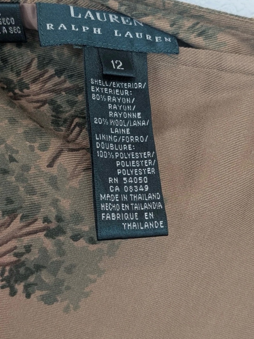 Beautiful Ralph Lauren wrapped skirt size 12 - Picture 5 of 8